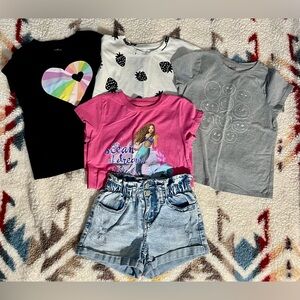Kids size 7 T-Shirt/Shorts bundle